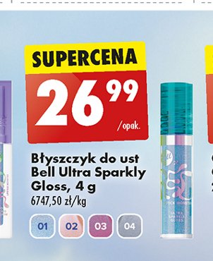 Błyszczyk do ust ultra sparkly 01 Hypoallergenic promocja