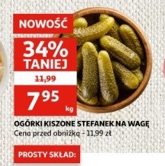 Ogórki kiszone Stefanek promocja w Selgros