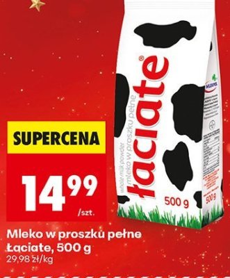 Mleko w proszku pełne  promocja w Biedronka