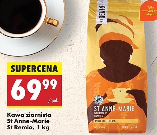 Kawa st anne-marie St remio promocja w Biedronka