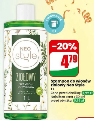 Szampon do włosów ziołowy promocja w Dino