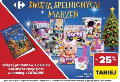 Zabawki interaktywne promocja w Carrefour