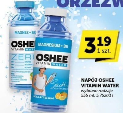 Napój Oshee Vitamin Water promocja w Groszek