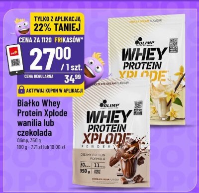 Białko Whey Protein Xplode czekolada 350g promocja w POLOmarket