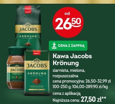 Kawa promocja w Żabka