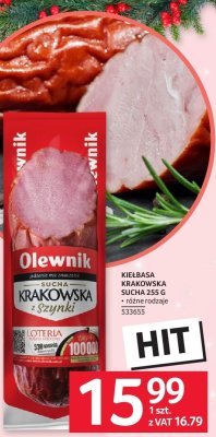 Kiełbasa Krakowska sucha promocja w Selgros