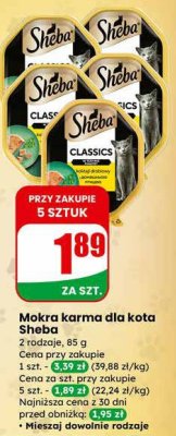 Mokra karma dla kota 2 rodzaje promocja w Dino