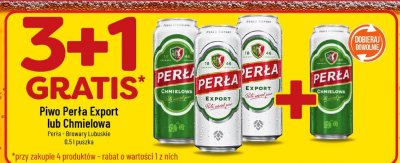 Piwo Perła Chmielowa promocja w POLOmarket