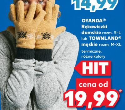 Rękawiczki damskie s-l Oyanda promocja