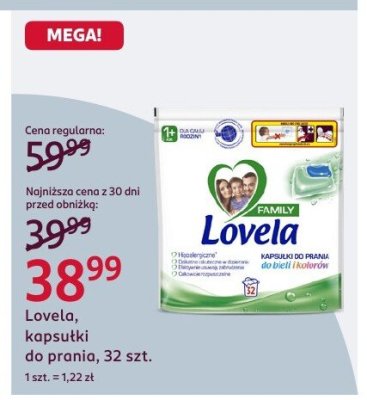 Kapsułki do prania, 32 szt. promocja w Rossmann
