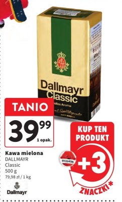 Kawa mielona DALLMAYR Classic promocja w Intermarche