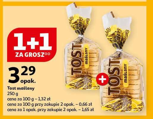 Chleb tostowy maślany promocja