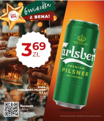 Piwo promocja w Duży Ben