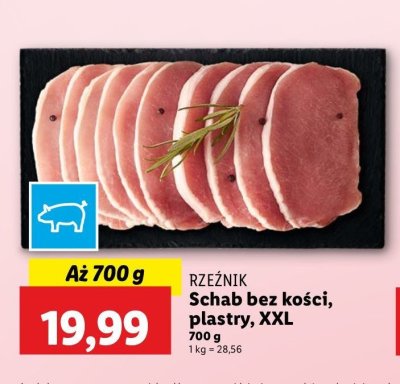 Schab bez kości - plastry Rzeźnik codzienna dostawa promocja