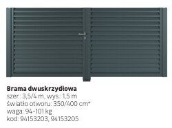 Katalog Ogrodzenia i domki narzędziowa 2025, strona 5 promocja w Leroy Merlin