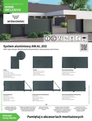 Katalog Ogrodzenia i domki narzędziowa 2025, strona 5 promocja w Leroy Merlin