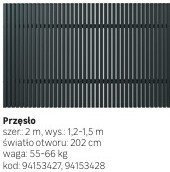 Katalog Ogrodzenia i domki narzędziowa 2025, strona 8 promocja w Leroy Merlin