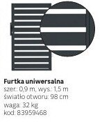 Katalog Ogrodzenia i domki narzędziowa 2025, strona 9 promocja w Leroy Merlin
