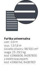 Katalog Ogrodzenia i domki narzędziowa 2025, strona 9 promocja w Leroy Merlin