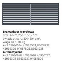 Katalog Ogrodzenia i domki narzędziowa 2025, strona 9 promocja w Leroy Merlin