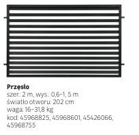 Katalog Ogrodzenia i domki narzędziowa 2025, strona 10 promocja w Leroy Merlin