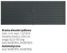 Katalog Ogrodzenia i domki narzędziowa 2025, strona 11 promocja w Leroy Merlin