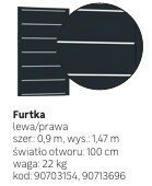 Katalog Ogrodzenia i domki narzędziowa 2025, strona 13 promocja w Leroy Merlin