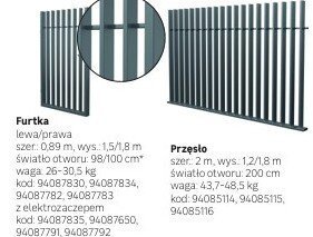 Katalog Ogrodzenia i domki narzędziowa 2025, strona 18 promocja w Leroy Merlin