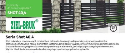 Katalog Ogrodzenia i domki narzędziowa 2025, strona 27 promocja w Leroy Merlin