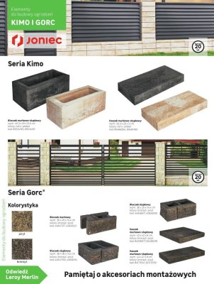 Katalog Ogrodzenia i domki narzędziowa 2025, strona 31 promocja w Leroy Merlin