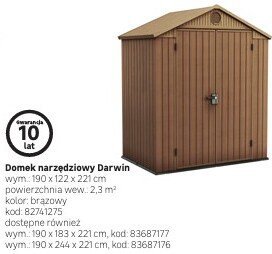 Katalog Ogrodzenia i domki narzędziowa 2025, strona 33 promocja w Leroy Merlin