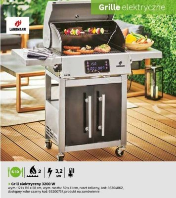 Grill elektryczny 3200 W promocja w Leroy Merlin