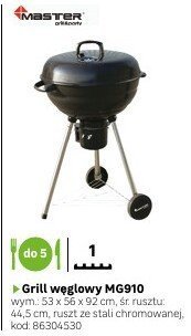 Grill węglowy MG910 promocja w Leroy Merlin