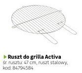 Ruszt do grilla Activa promocja w Leroy Merlin