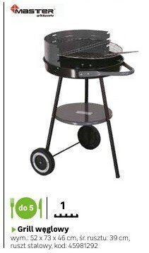 Grill węglowy promocja w Leroy Merlin