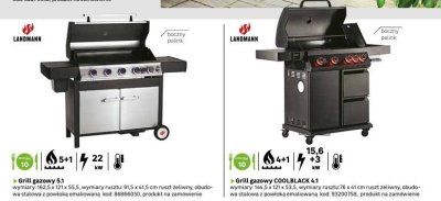 Grill gazowy 51 promocja w Leroy Merlin