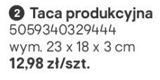 Taca produkcyjna promocja w Castorama