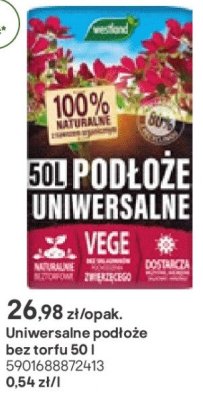Uniwersalne podłoże bez torfu 50 l promocja w Castorama