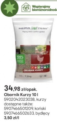 Obornik Kurzy 10 l promocja w Castorama