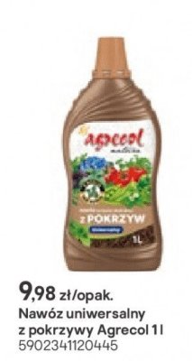 Nawóz uniwersalny z pokrzywy Agrecol 1 l promocja w Castorama