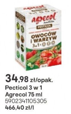 Pesticol 3 w 1 Agrecol 75 ml promocja w Castorama