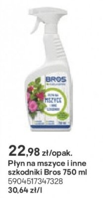 płyn na mszyce i inne szkodniki Bros 750 ml promocja w Castorama