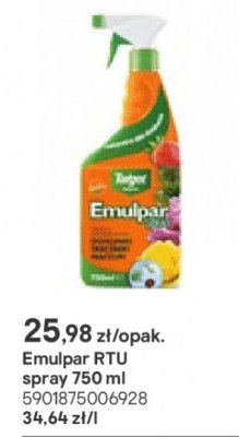 preparat Emulpar RTU spray 750 ml promocja w Castorama