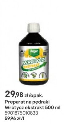 preparat na pędraki Wrotycz ekstrakt 500 ml promocja w Castorama
