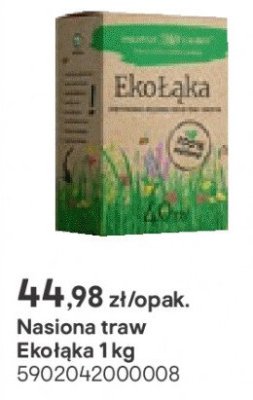 nasiona traw Ekołąka 1 kg promocja w Castorama