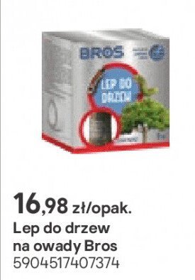 lep do drzew na owady Bros promocja w Castorama