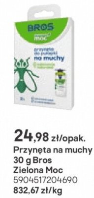 przynęta na muchy 30 g Bros Zielona Moc promocja w Castorama