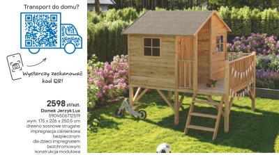 Domek Jerzyk Lux promocja w Castorama