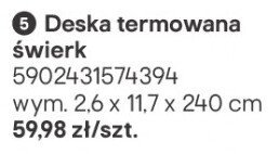 Zestaw mebli Lagos promocja w Castorama