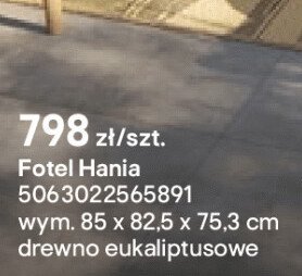 Fotel Hania promocja w Castorama